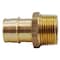 Apollo 1 in. Brass PEX-A Expansion Barb x 1 in. MNPT Male Adapter EPXMA11 - alternate 3